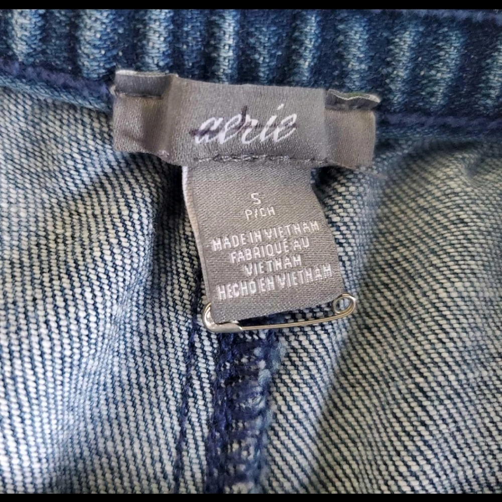 Aerie Denim Drawstring Shorts - Picture 5 of 5